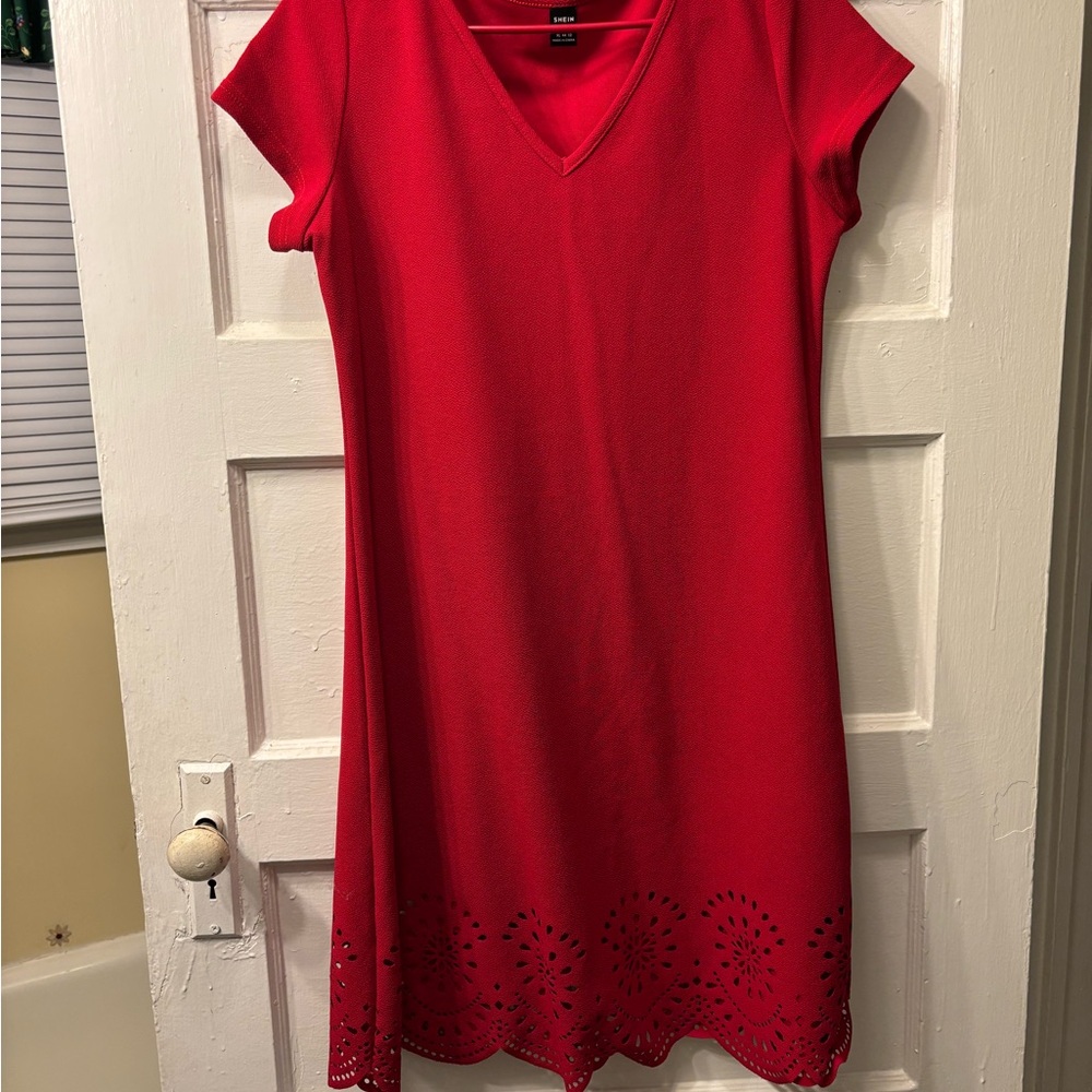H&M Vibrant Red Mini Dress